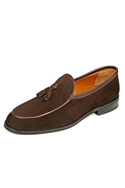 Byterre Giovanni Brown Suede Genuine Handmade Loafer