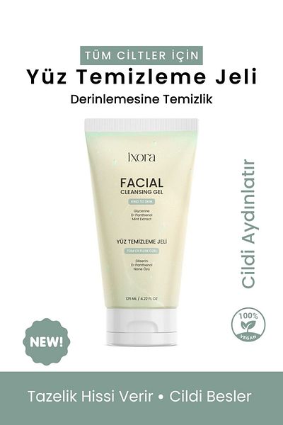 Ixora 125 Ml Facial Cleansing Gel