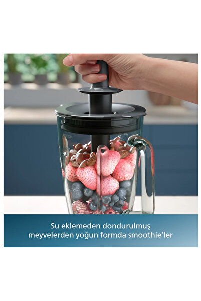 Philips 1200 W motoru ile kadifemsi Smoothie Blender - Problend Plus