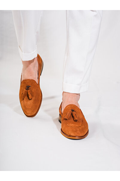 Byterre Vittorio Mink Suede Genuine LeatherLoafer- Handmade