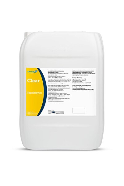 WTR Clear 10 L Havuz Suyu Parlatici- Topaklayici