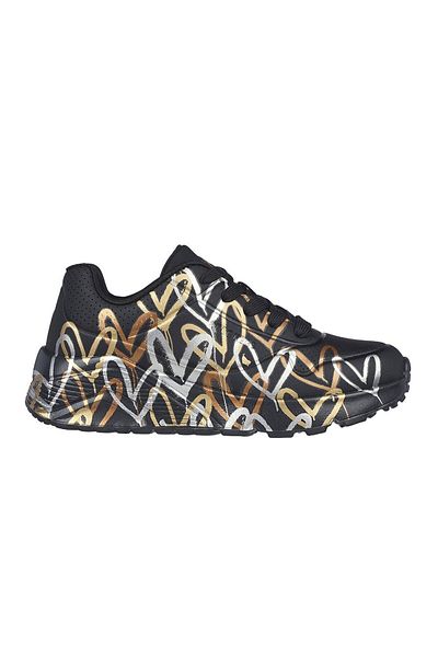 SKECHERS Pantofi Sport Uno Lite Metallic Love Jr