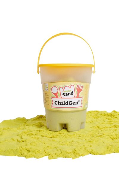 ChildGen Kinetic Sand 500 Gr - Yellow
