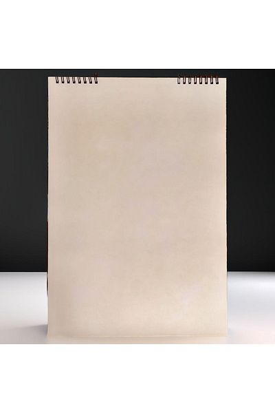 Pagos Yayınları Black Spiral A3 Sketchbook - 50 Yp/120 Gr