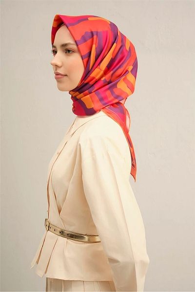 Armine 54 Eșarfă din mătase twill 9303D