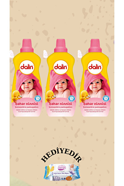 Dalin Konsantre Yumuşatıcı Bahar Ninnisi 1200 ml X 3 Adet