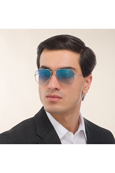 Ray-Ban Aviator Unisex Sunglasses Rb3025 003/3F Size 58mm