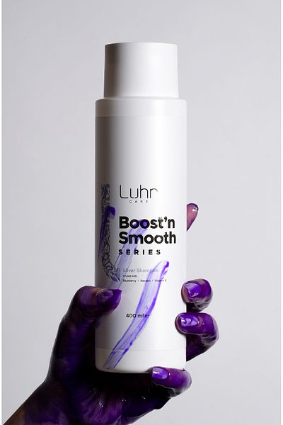Luhr Care Anti-Orange Purple Shampoo with 6 Actives - Silver Shampoo 400ml