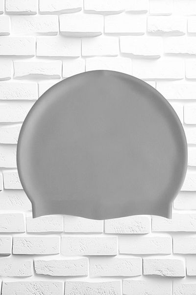 ÖYKÜ KİDS Silicone Bone Deluxe Swimming Pool and Sea Bonnet (Solid Color)