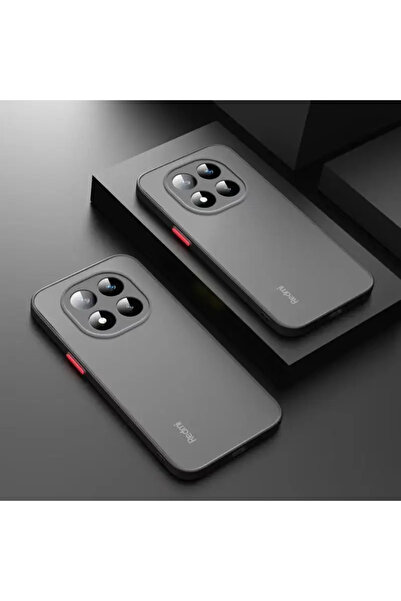 Rivor Xiaomi Redmi Note 14 Pro 4G Kılıf 3d Kamera Korumalı Buzlu Kenarları Re...