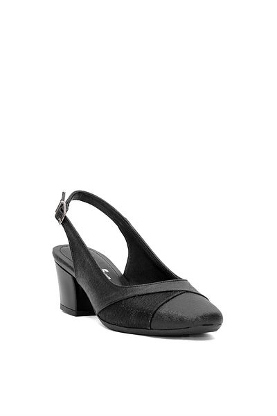 Ayakkabı Fuarı Women's High Heels - Elit Mst705N Black Classic Style