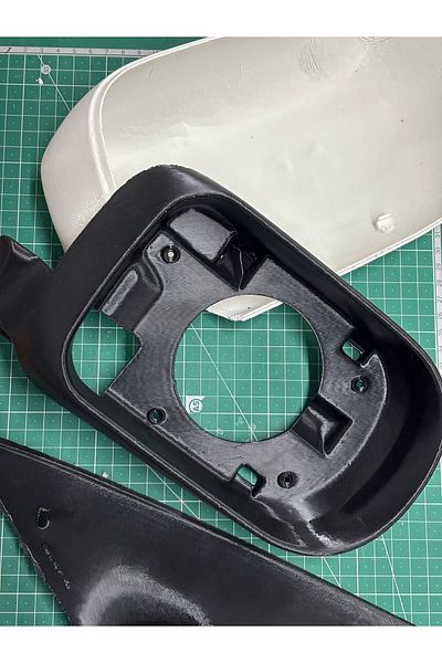 swordslife Jaguar s-type mirror cover (3 pieces)