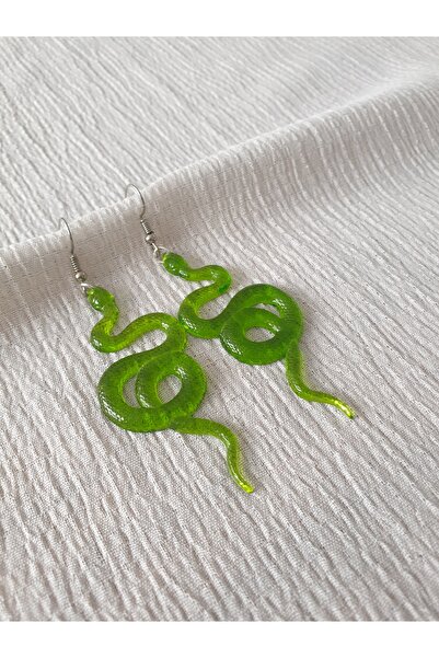 LuArte أقراط الأفعى، أقراط الأفعى المتدلية