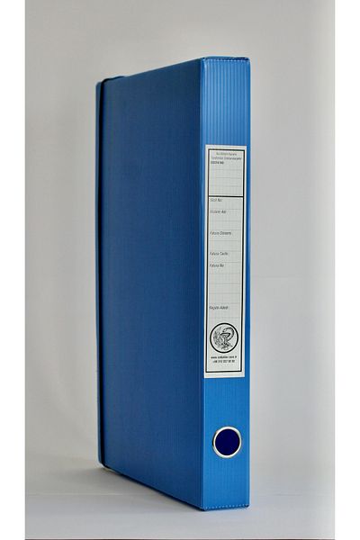 ÇABUKLAR Blue Pharmacy Sgk Prescription Box - Standard Size (29X4,5X40 cm)