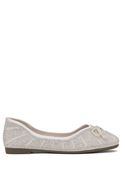 Guja 25Y377-2 Жіночі балетки з камінням, срібні