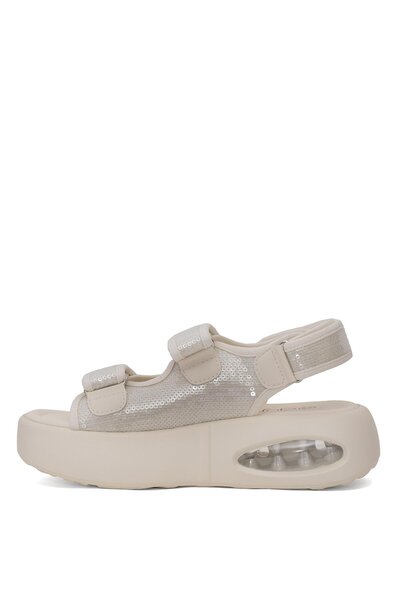 Guja Beige Stone Flat Sandals 25Y418-2 Women