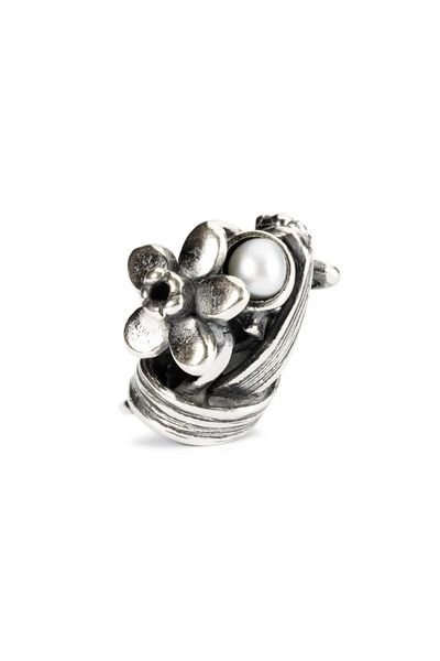 Trollbeads Mart Ayı Daffodil Çiçeği Charm