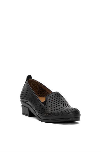 Ayakkabı Fuarı Pantofi Casali Ortopedici Casual pentru Femei - Rochie Elite ERLSCV82 Negru
