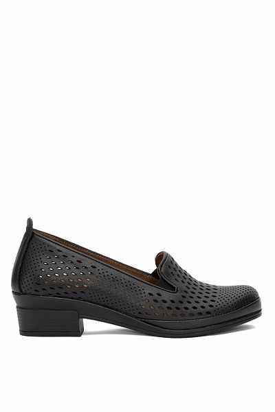 Ayakkabı Fuarı Pantofi Casali Ortopedici Casual pentru Femei - Rochie Elite ERLSCV82 Negru