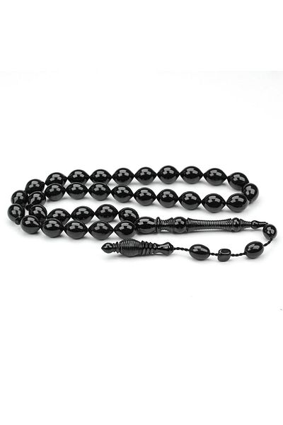 Skygo Oltu Stone Beyzi Cut Nakkaş Carved İmame Rosary