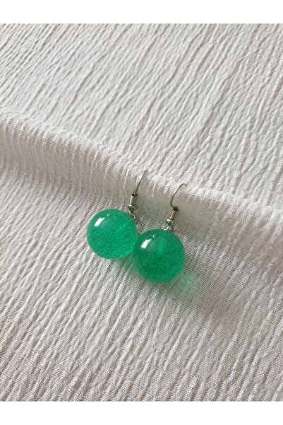 LuArte أقراط كروية، أقراط متدلية كروية دائرية كروية الشكل