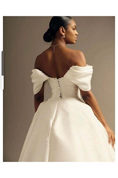 Bridal Store Princess Satin Wedding Dress