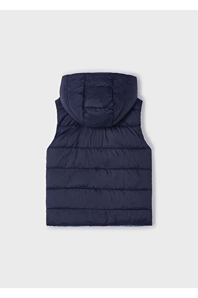 MAYORAL Boy's Double-Sided Vest Blue