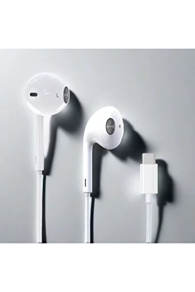 pukotech Type-C Girişli Mikrofonlu Kablolu Kulaklık STUDIO STEREO ses kalitesi Xiaomi Uyumlu