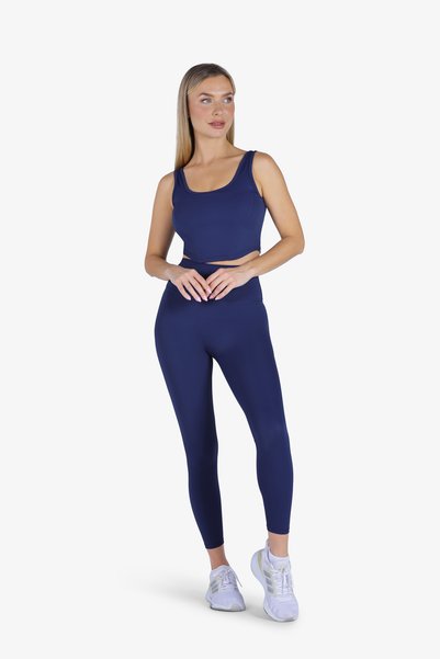YesEco Women’s Blue Activewear Sports Pant | Recycled Fabric, Fitness Casual/yoga/pilates/running