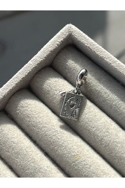 asaf Cup Girl Double Dangle Playing Card Charm |   Asafaccessory