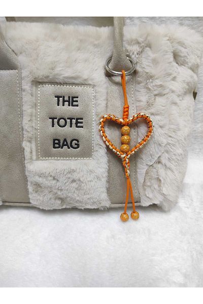 ARTON Heart Shaped Special Handmade Paracord Charm Keychain and Bag Accessory