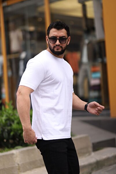 Dr Dnm Remix Υπερμεγέθη μπλουζάκι - Ανδρική στολή με λαιμόκοψη, κοντό μανίκι και βαμβακερό Lycra