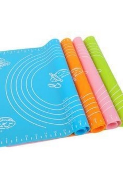 BRE HOME بساط عجين سيليكون مقاس 40x50 سم – سطح غير لاصق وغير قابل للانزلاق