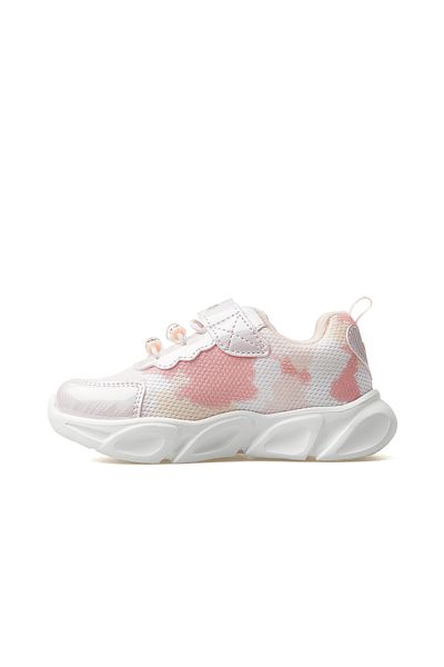 Vicco Gelato Girl's Lighted Snaker Sports Shoes 25Y 346.177 Pk Powder