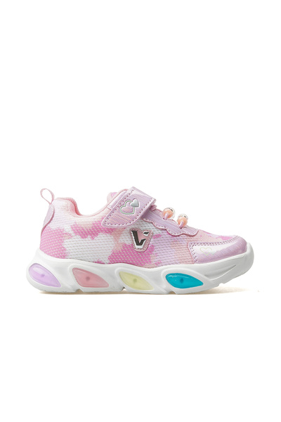 Vicco Gelato Kız Çocuk Işıklı Snaker Spor Ayakkabı 25y 346.177 Pk Pembe