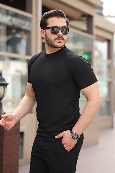 Generic Brand Men's Ottoman Tee-Shorts Bottom Top Set
