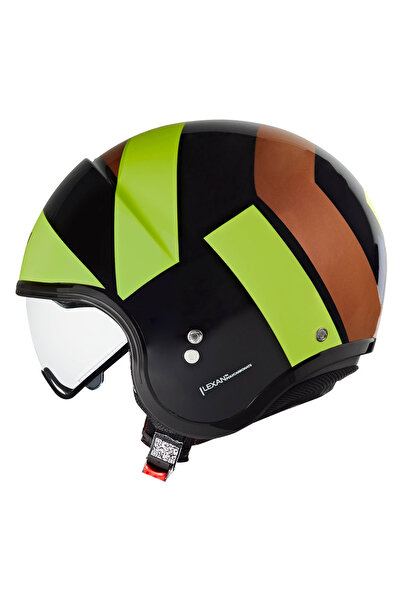 Nolan N21 06 TANGENTE 348 GÜNEŞ CAMLI YARIM KASK