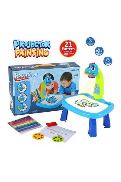 FULLJOY Projector with color table - blue 23-2031383