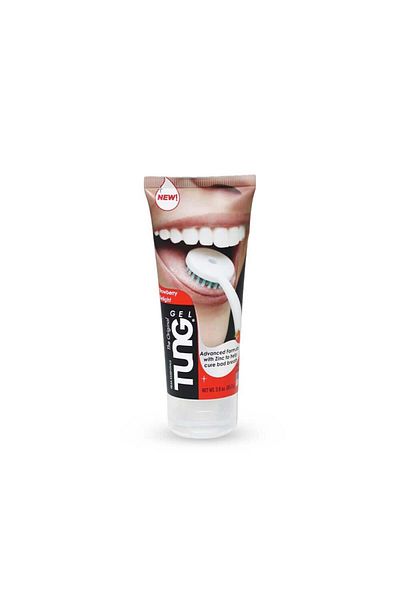 Tung Tong Original Tongue Cleaning Gel Strawberry Flavor - 85g