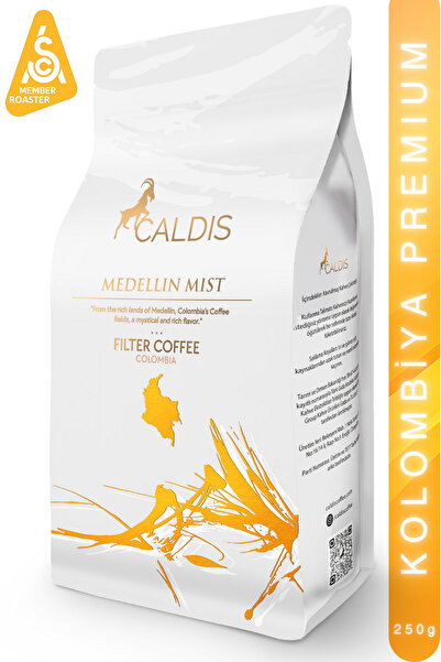 Caldis ® Medellin Mist™ 250 gr Kolombiya Yöresel Filtre Kahve
