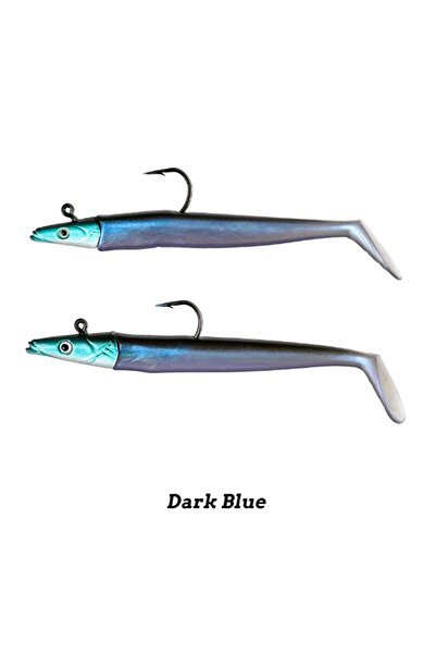 Fujin Zand Eel 11cm 7gr-14gr Double Body+Head Silikon Balık - BROWNY