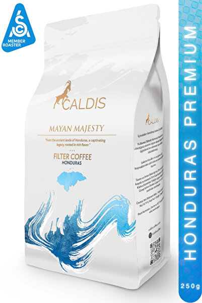 Caldis ®   صاحب الجلالة المايا ™   250 جرام من قهوة هندوراس المفلترة المحلية