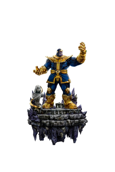 Marvel Limited Edition Deluxe Thanos Infinity Gauntlet Diorama Heykel