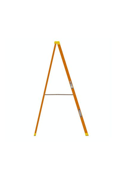 WERNER 10ft Fiberglass Ladder 6210 Type A single -ladder orange & yellow