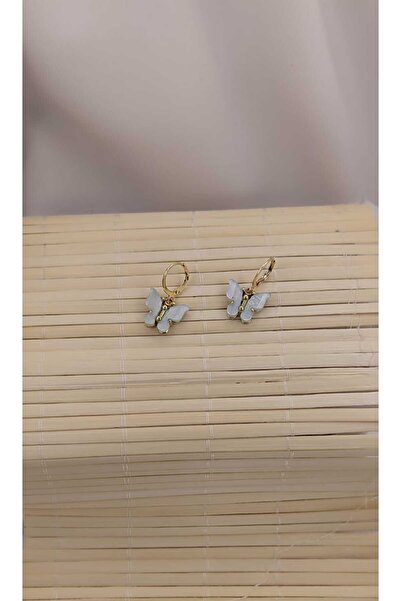 Anziano bijuteri Women's Gray Color Earrings Dangle Earrings Elegant Looking Earrings Butterfly Earrings