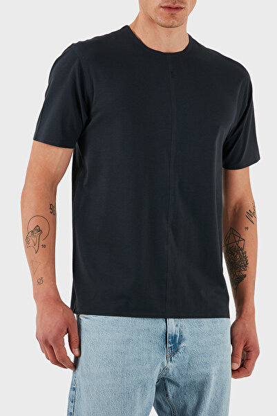 BOSS Streç Pamuklu Regular Fit Bisiklet Yaka T Shirt Erkek T SHİRT 50533301 402