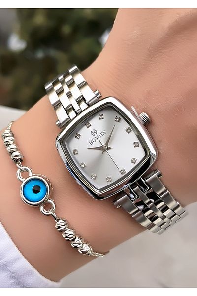 Homies Original Invoice Waterproof Women's Wrist Watch with Bracelet Gift