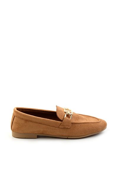 Bambi Tan Women's Loafer Shoes K 01503727102