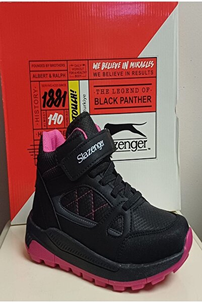Slazenger Kesha Kız Çocuk Bot Siyah / Fuşya
