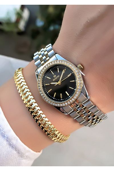 Homies Original Invoice Waterproof Women's Wrist Watch with Bracelet Gift